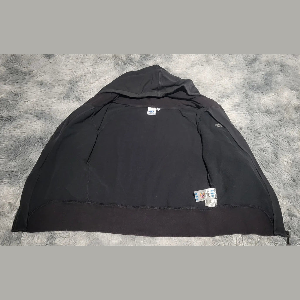 Sweatshirt à Capuche Adidas "Black Studded" — Édition Rare - Taille S