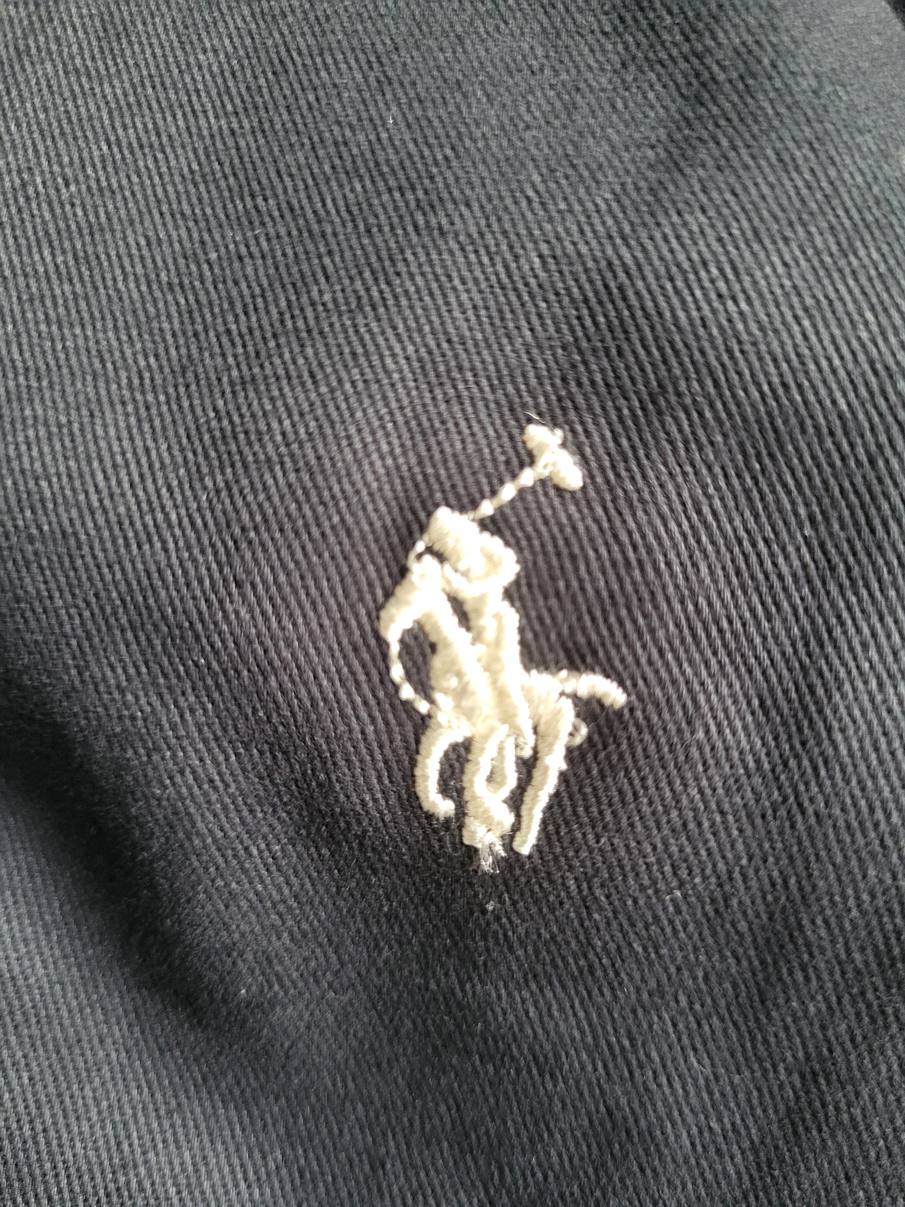 Veste Harrington Polo Ralph Lauren Homme - Bleu foncé - Coton Premium - Taille S - Neuf