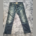 Jean G-Star RAW 3301 Homme W34 L34 Coupe Regular Tapered Délavé