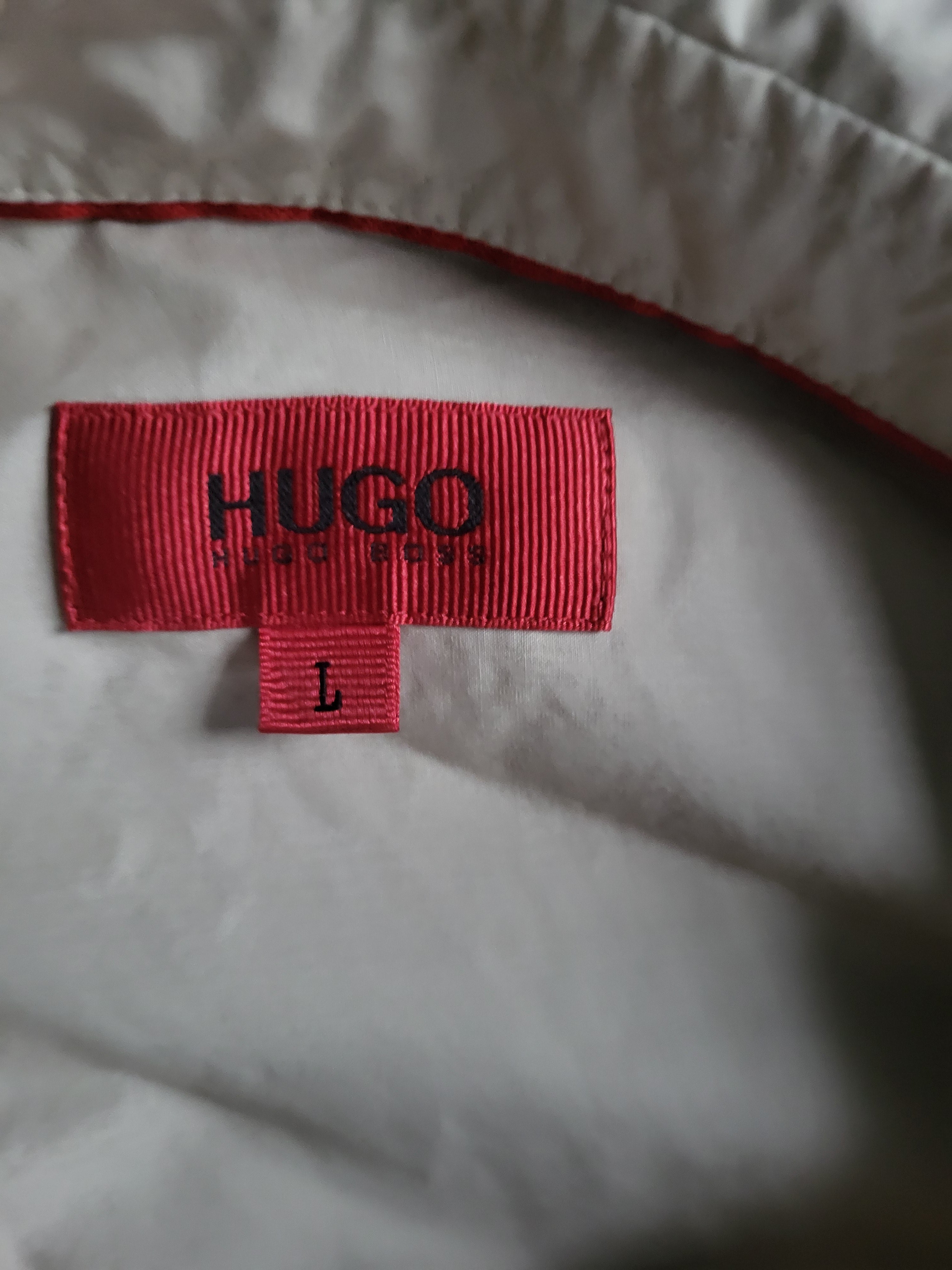 Chemise HUGO Hugo Boss Saharienne Beige - Taille L - Popeline de Coton Style Field