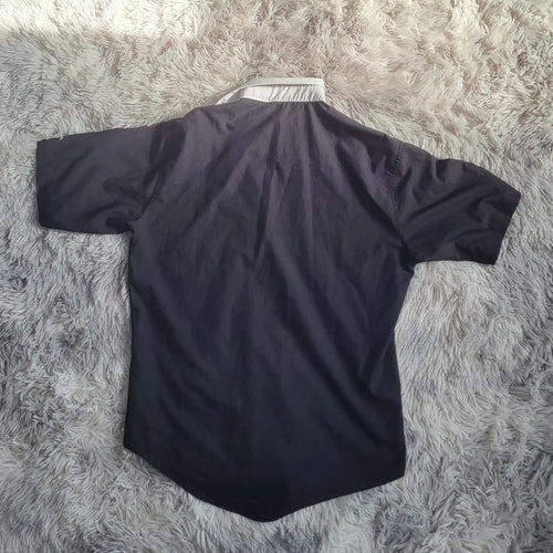 Chemise Bowling D&G Dolce & Gabbana Vintage - Noir & Col Blanc - Taille L - Archive Y2K