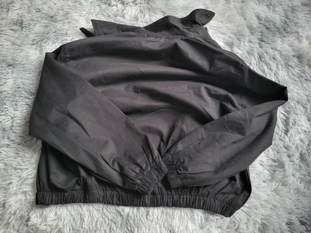 Veste Harrington Polo Ralph Lauren Homme - Noir - Coton Premium - Taille S - Neuf