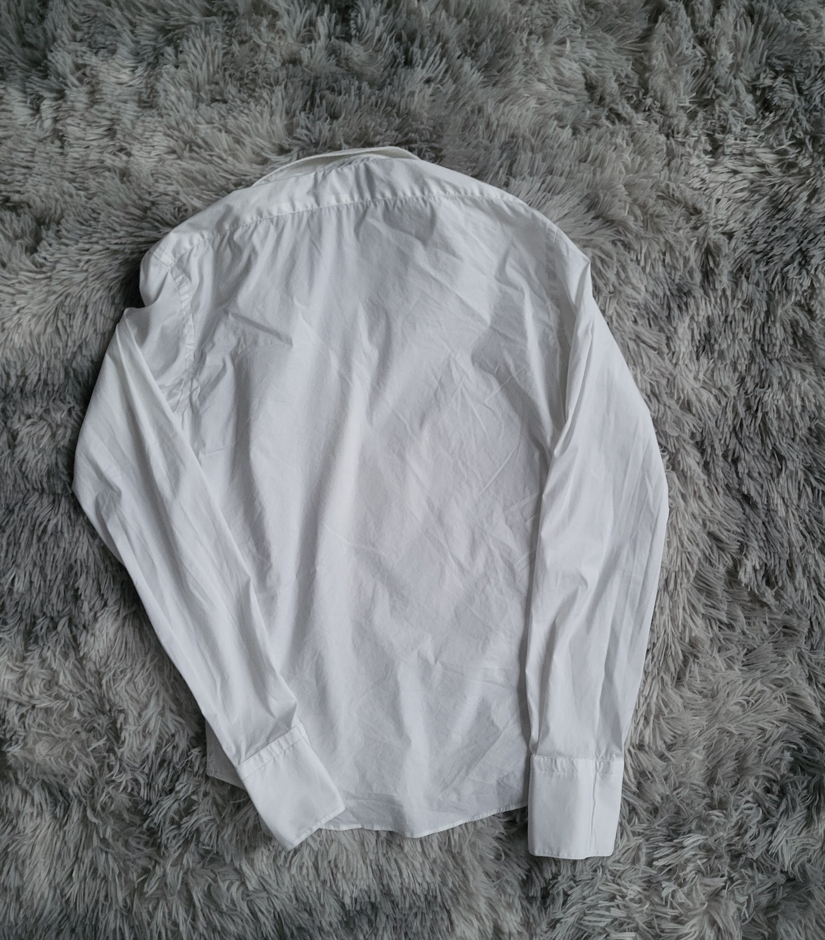 Chemise Zara Man Super Slim Fit Blanche - Taille L - Made in Spain - Coupe Ajustée