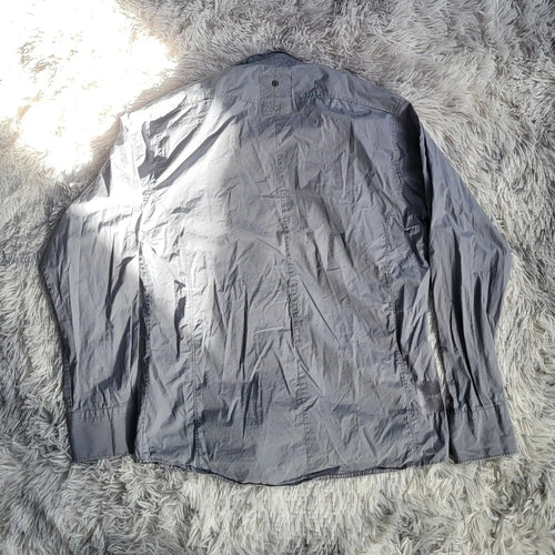 Chemise G-Star RAW 3301 Denim Gris Délavé - Taille XL - Style Workwear Workwear - À RÉPARER