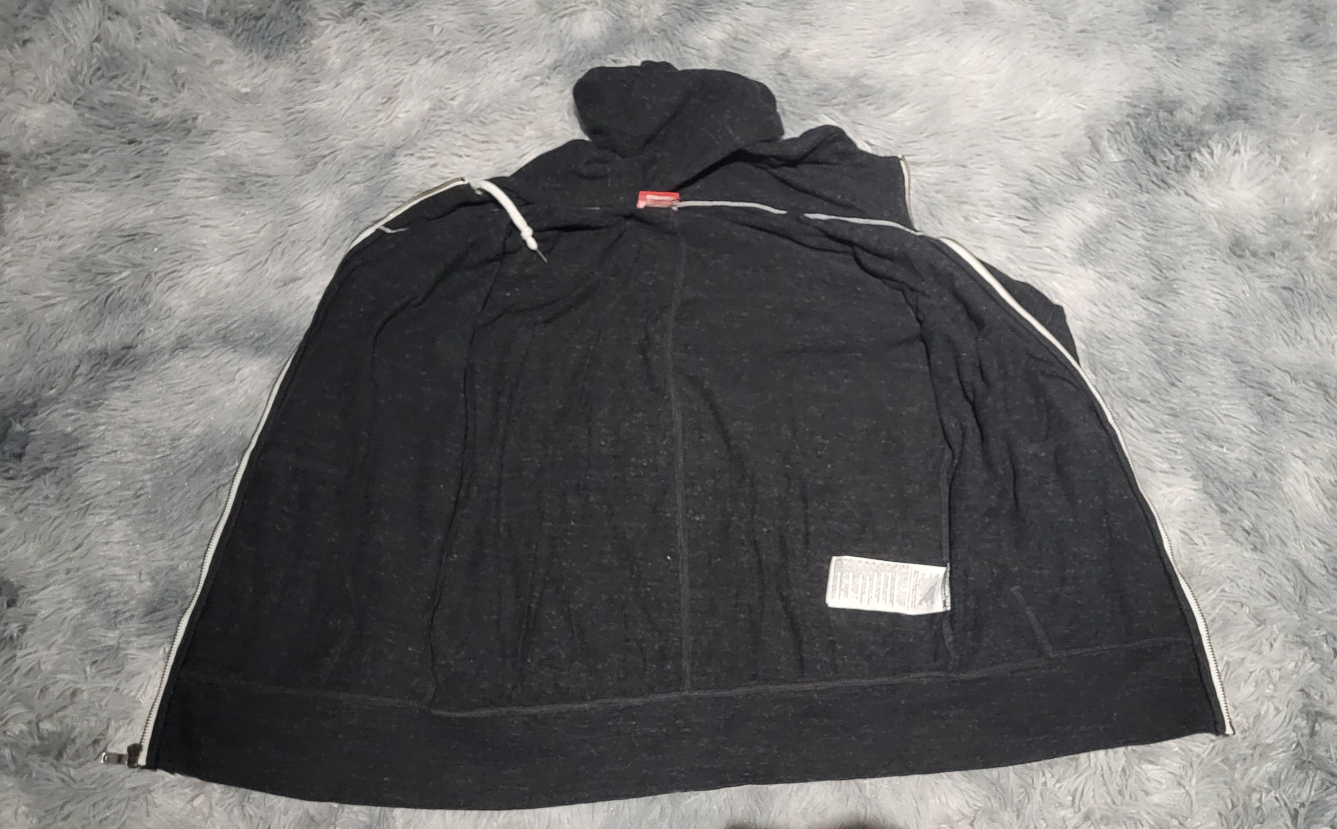 Sweat à capuche Nike Full-Zip Gris Anthracite Taille M