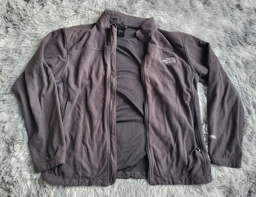 Veste Polaire The North Face WindWall – Projet Réparation / Upcycling – Taille L (Estimée)