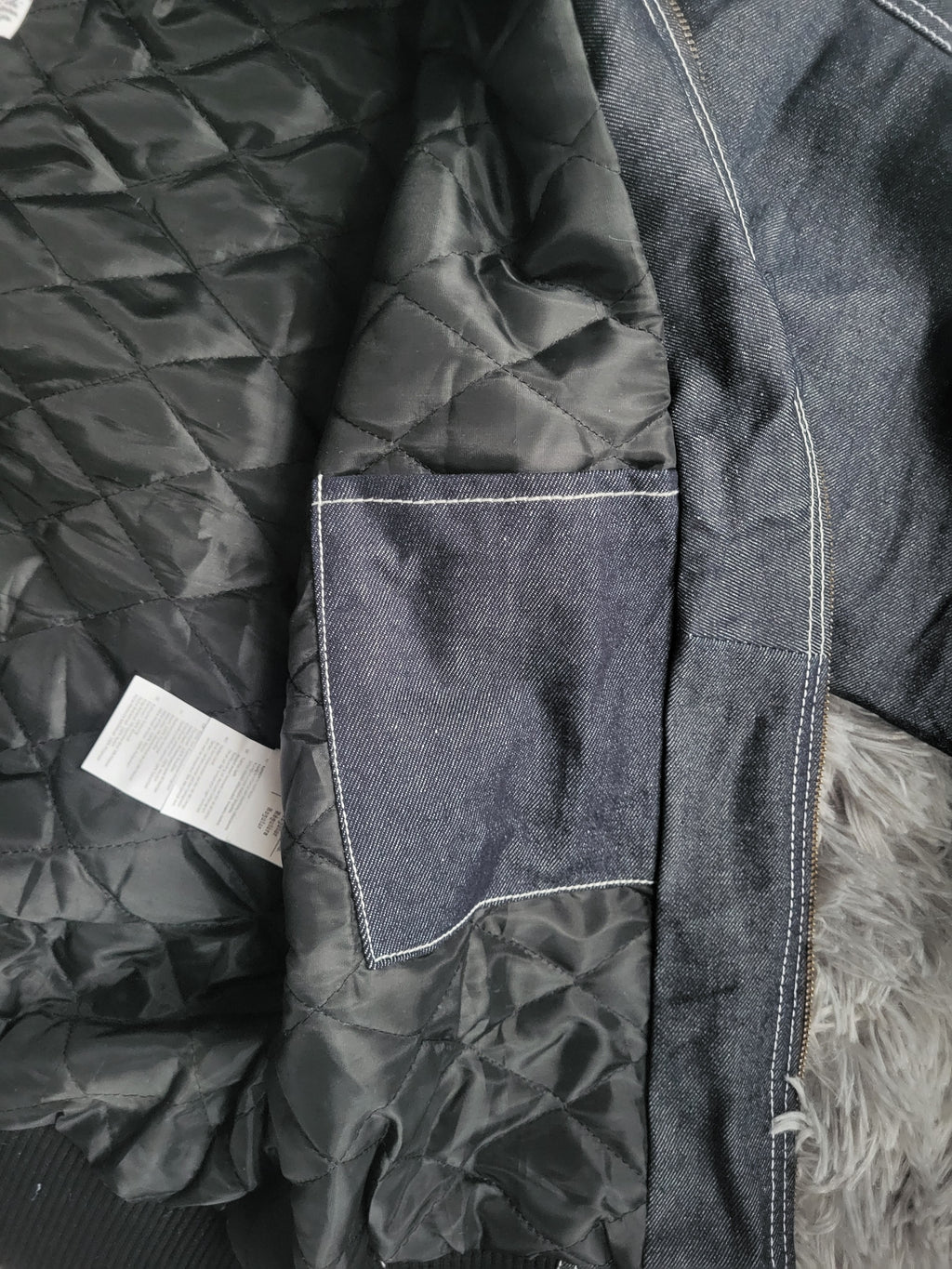 Veste Carhartt Active Denim Bleu Foncé - Made in USA - Vintage - Taille M -  État impéccable !