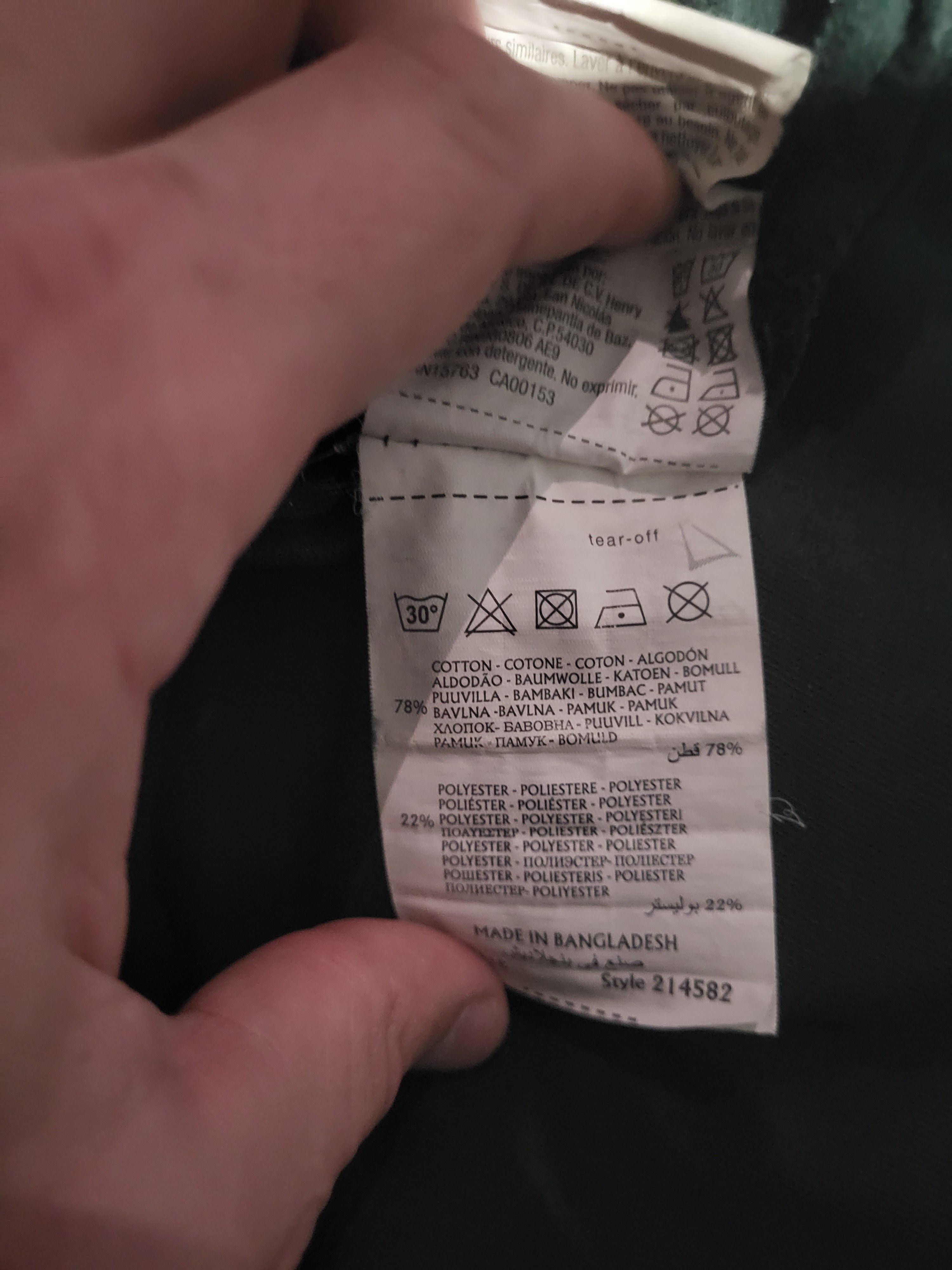 Sweat à capuche Champion noir – Taille S