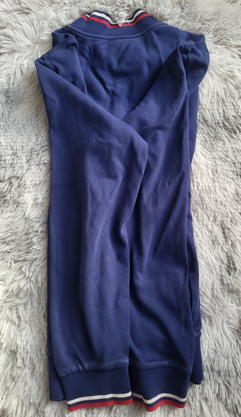 Veste Zippée POLO RALPH LAUREN Vintage - Bomber Bleu Marine XL