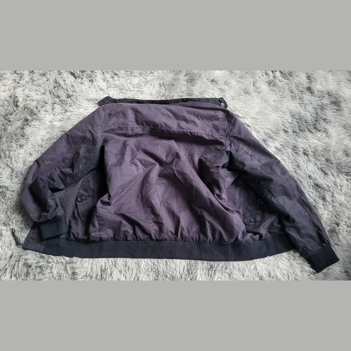Blouson Harrington Jack & Jones Premium – Bleu Marine – Taille L – Mi-saison