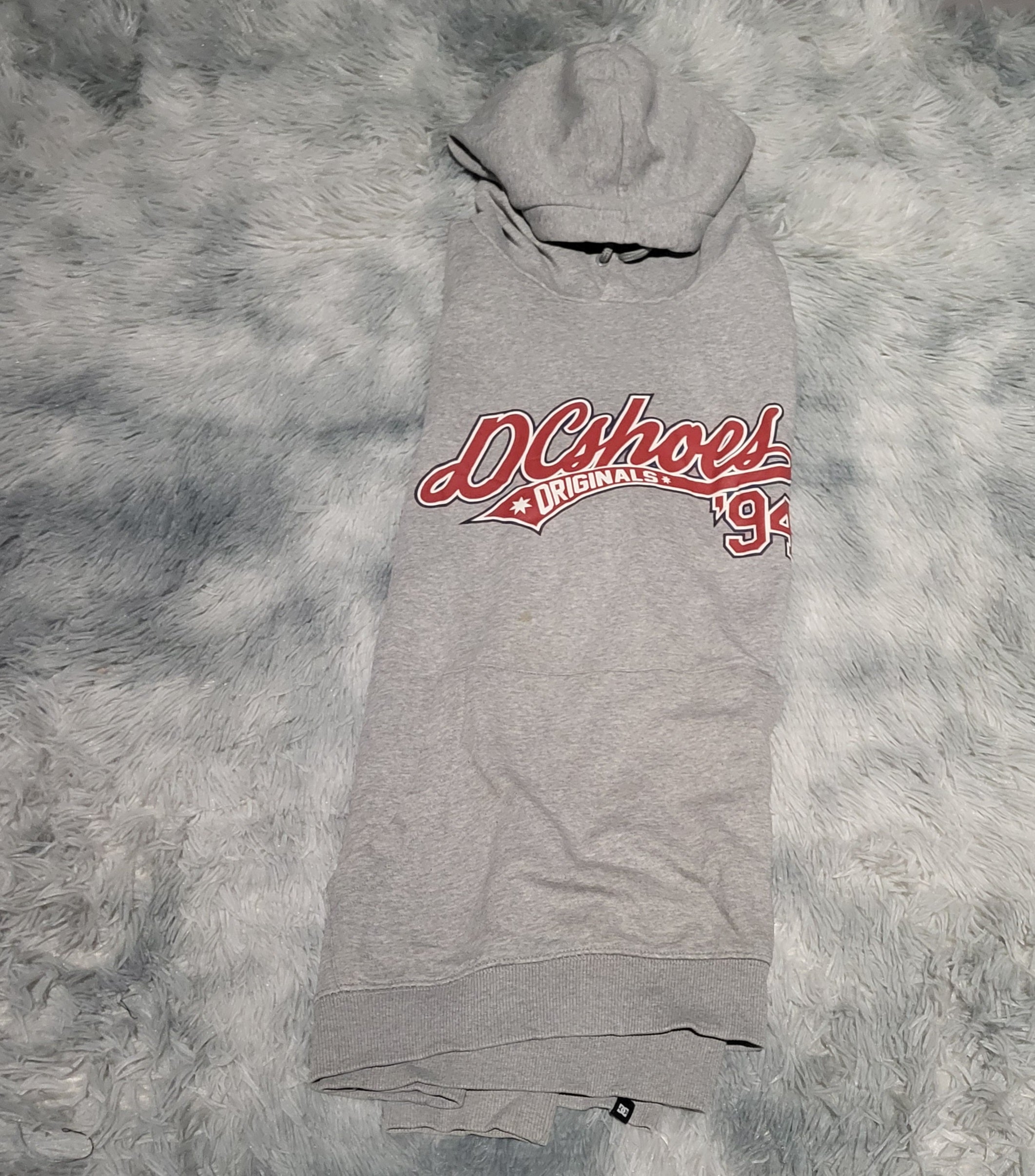 Sweat à capuche DC Shoes Originals Gris - Taille XL