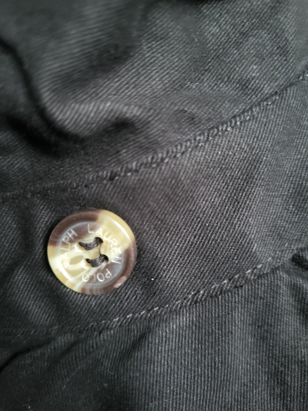 Veste Harrington Polo Ralph Lauren Homme - Noir - Coton Premium - Taille L - Neuf