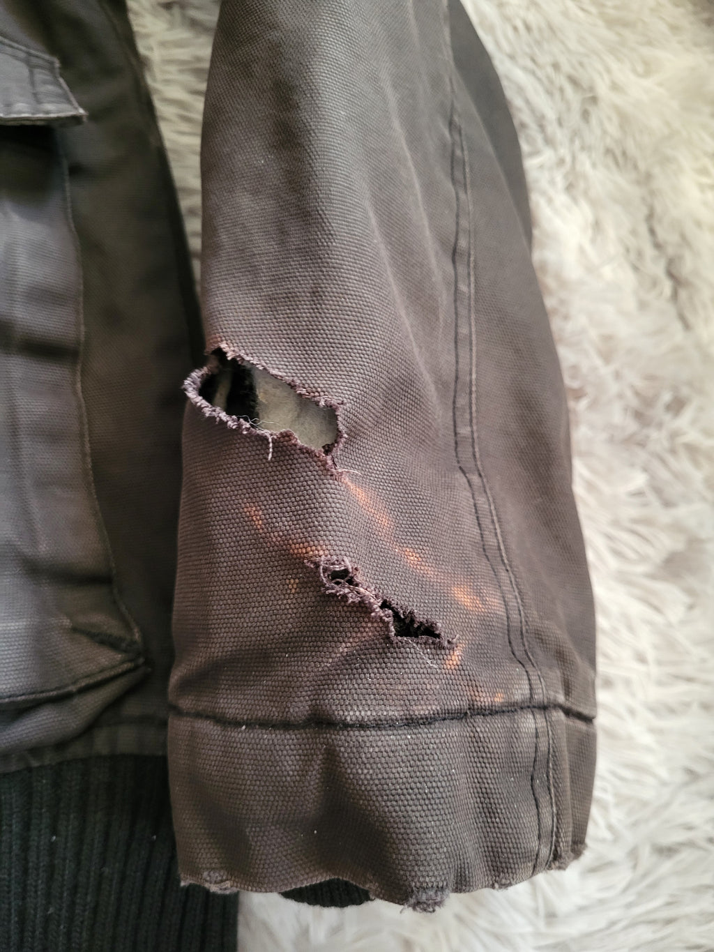 Veste H&M Divided Marron - Coupe Bomber/Utility - Style Gorpcore - Taille S