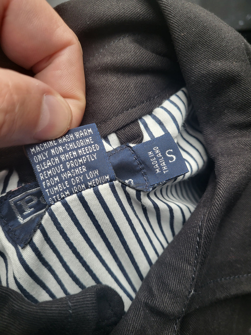 Veste Harrington Polo Ralph Lauren Homme - Noir - Coton Premium - Taille S - Neuf