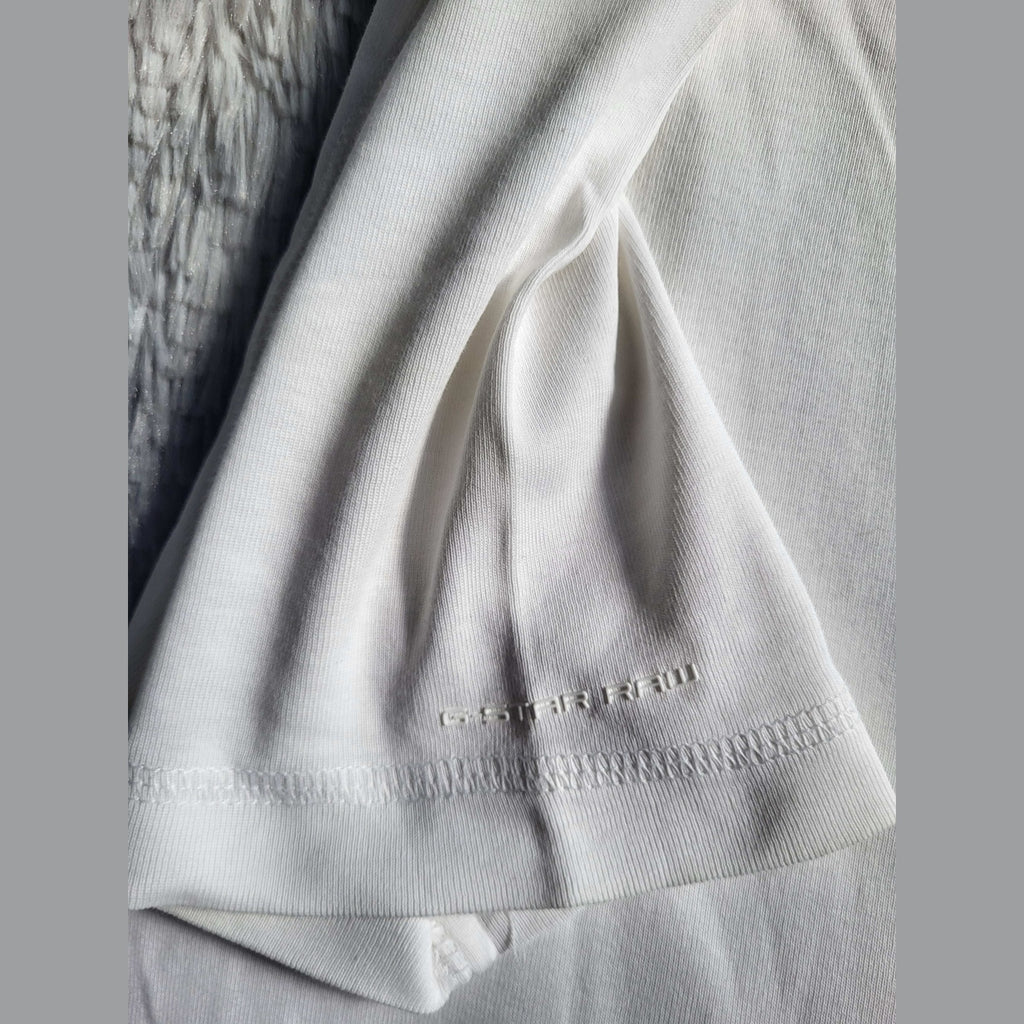 T-shirt blanc G-Star RAW, taille non visible, Fripes Sélect