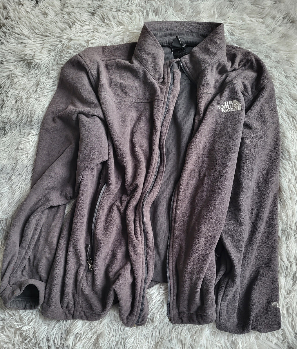 Veste Polaire The North Face WindWall – Projet Réparation / Upcycling – Taille L (Estimée)