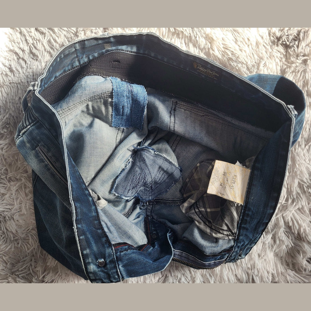 Jean bleu Ralph Lauren taille 34 visible, étiquette apparente, Fripes Sélect
