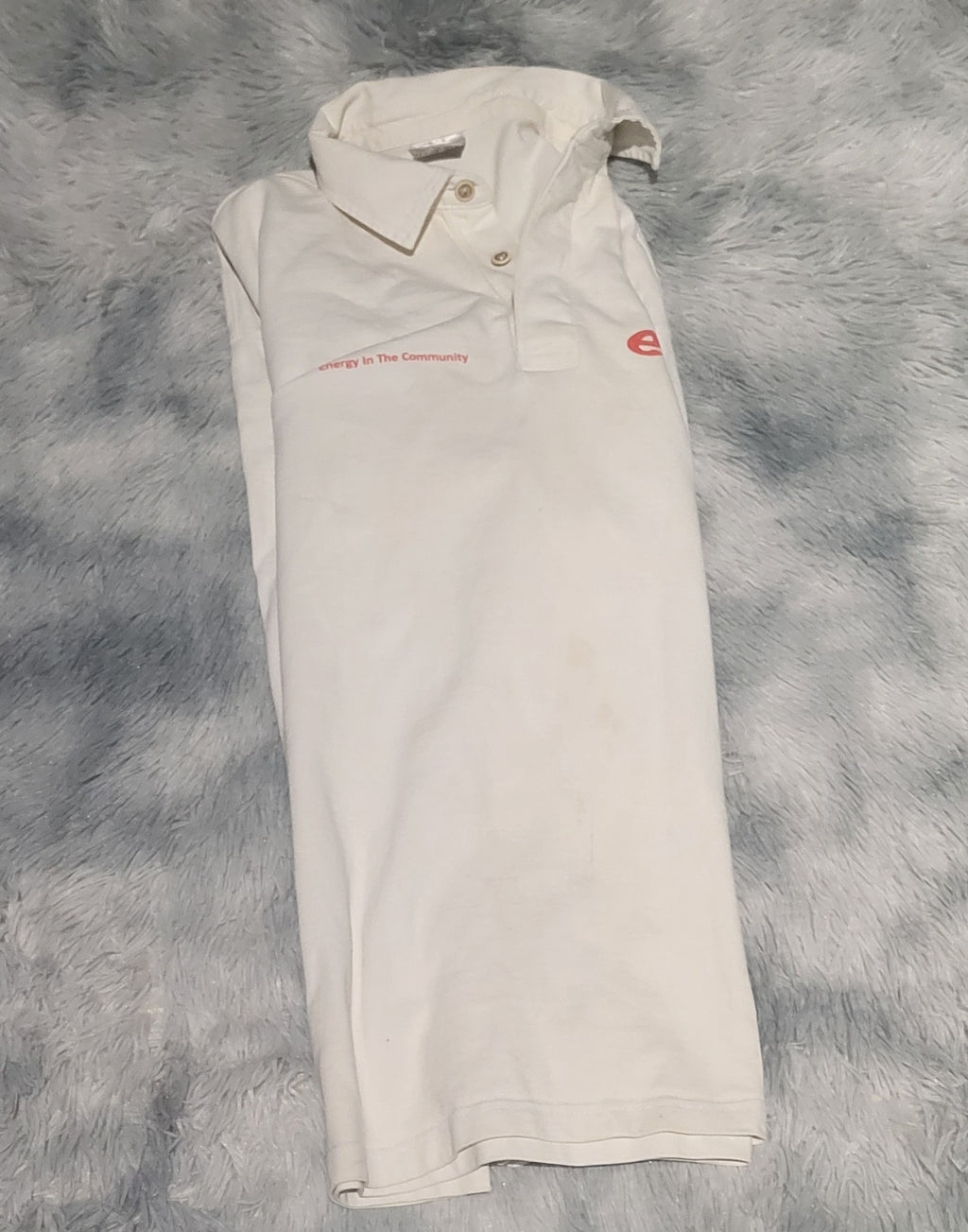 Polo Manches Longues Uneek – Style Workwear "E-on" – Taille L – Blanc
