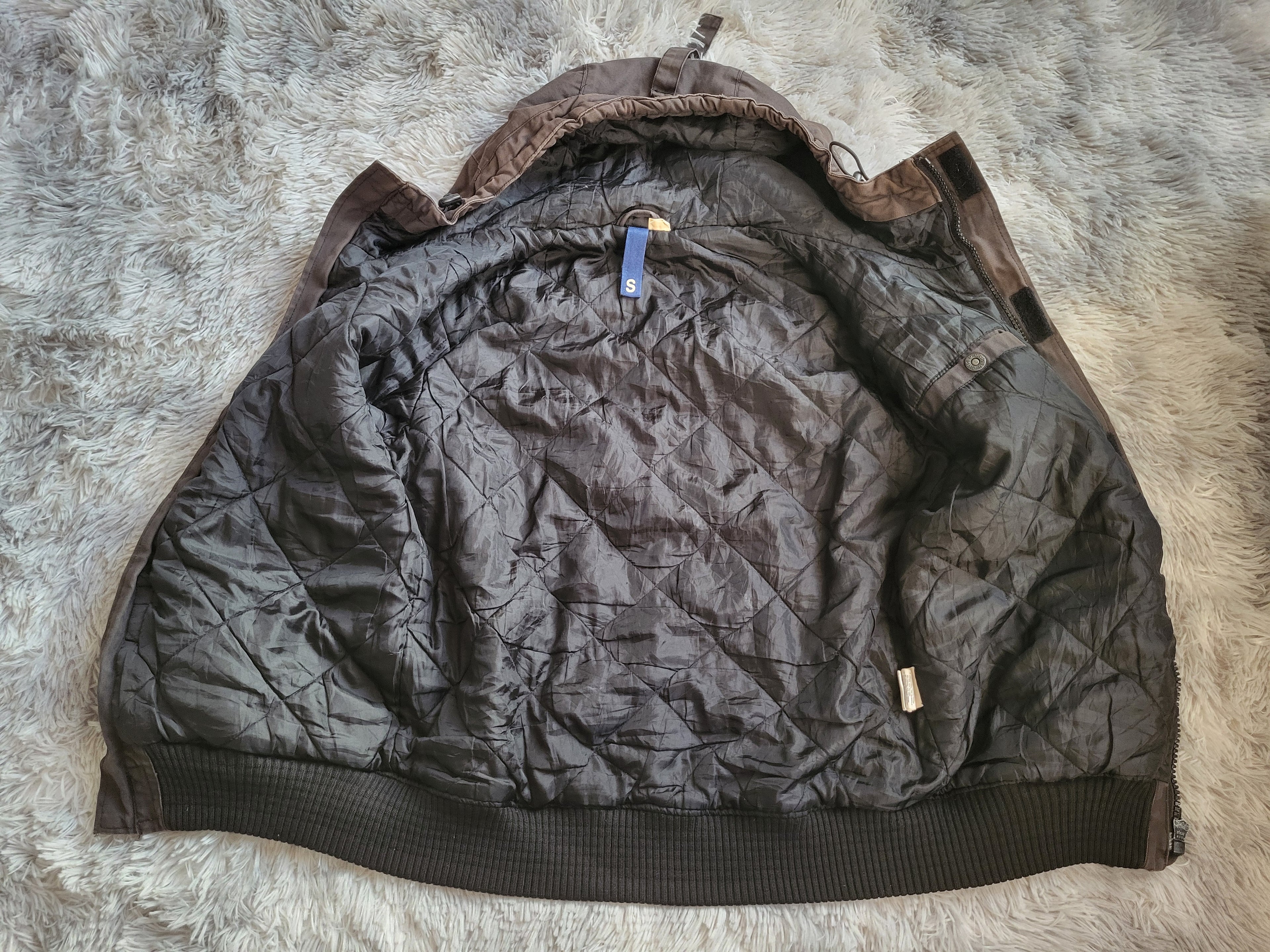 Veste H&M Divided Marron - Coupe Bomber/Utility - Style Gorpcore - Taille S